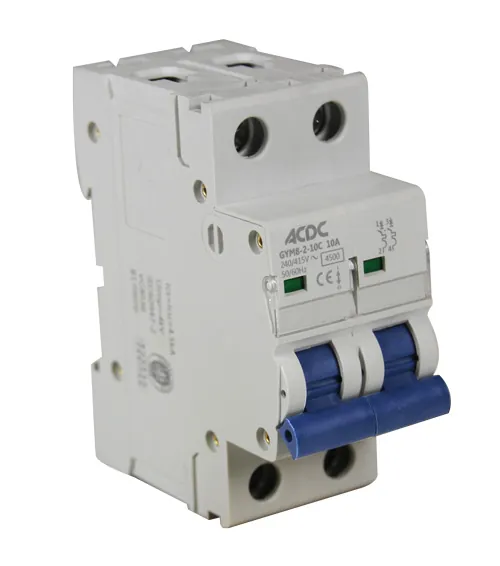 2 Pole changeover switch