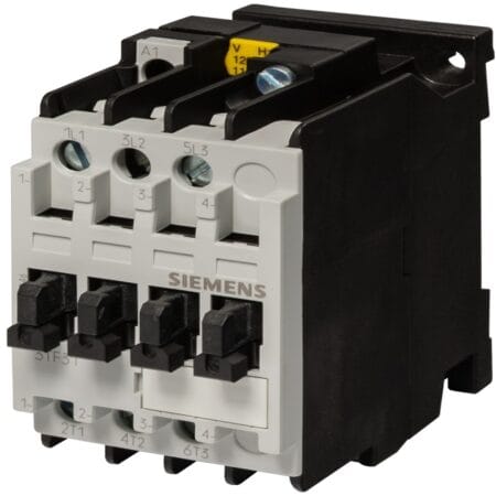 Siemens Contactor 12A, 24 V DC 3 Pole Lifecycle (PLM) 3TF3110-0BB4