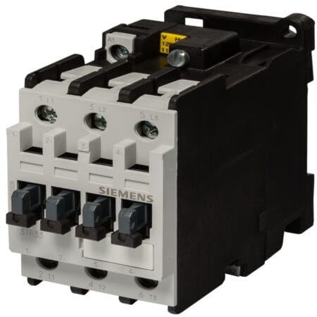 Siemens Contactor 22A, 24 V DC 3 Pole Lifecycle (PLM) 3TF3300-0BB4