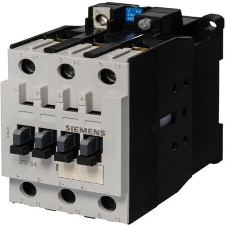 Siemens Contactor 32A, 24 V DC 3 Pole Lifecycle (PLM) 3TF3400-0BB4