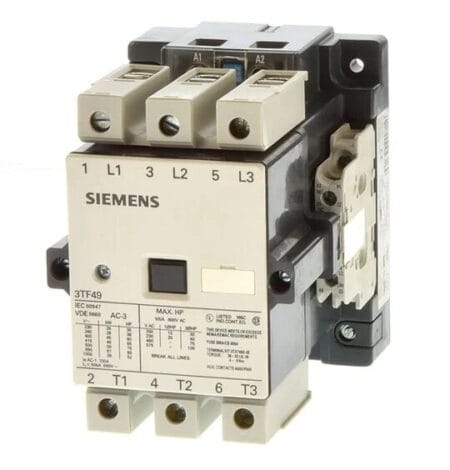 Siemens Contactor 85A, 230 V 3 Pole Lifecycle (PLM) 3TF4922-0AP0ZA01