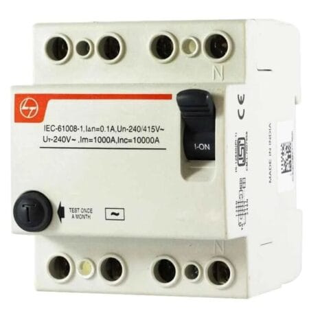 L&T BG406303 RCCB 63A 4 Pole 30mA
