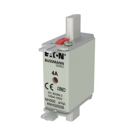 Bussmann  Indicator Fuse, 500V, 120kA, 2A DIN Type 4NHG000B