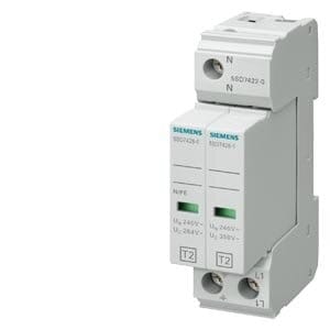 Siemens 5SD7422-0 SENTRON Surge Arrester Type 2, 2-Pole, 40 kA, 350V AC