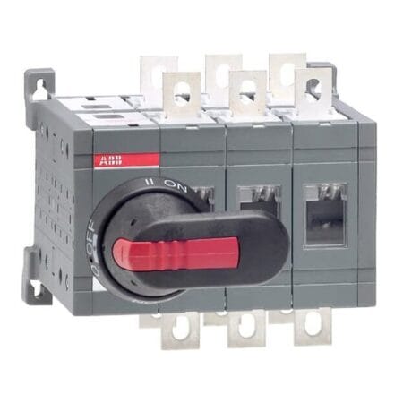 ABB  160A 3 Pole CHANGE-OVER SWITCH OT160E03CP 1SYN022772R6510