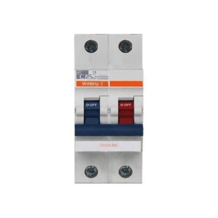 C&S Make Miniature Circuit Breaker (MCB) 1 Pole + N 50A 10kA D Curve WiNtrip2 CSMBS1D50N