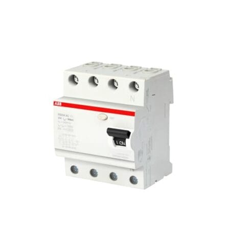 ABB  FB204 AC-63/0.03 RCCB 63A 4 Pole C-Curve 1SYF204015R1630