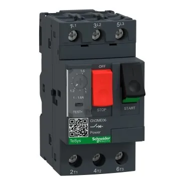 Schneider  13-18A 3 Pole 50 kA MPCB TeSys GV2 GV2ME20