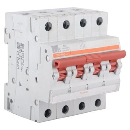 C&S Make Isolator 4 Pole 63A DC MCB WiNtrip2 CSMBS4ISO63