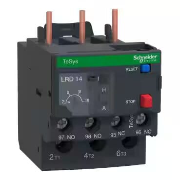 Schneider  7-10A 1 NO + 1 NC OverLoad Relay TeSys LRD LRD14