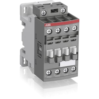 ABB  NF22E-12 48-130V50/60HZ-DC 6A 4 Pole 2NO + 2NC Contactor Relay 1SBH137001R1222