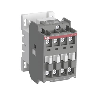 ABB  NX40E-86 400-415V50Hz/415V-440V60Hz 6A 4 Pole 4NO Contactor relay 1SBH901074R8640