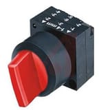 Siemens Sirius 3SB5000-2EC01 Red Mushroom Push Button, 22mm, Key-to-Release Latching