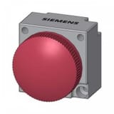 Siemens Sirius 3SB5201-6BC00 Modular Indicating Lamp, Red Lens, 22mm, with Holder