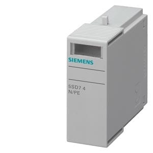 Siemens 5SD7488-0 Type 2 / Class C Spare Plug, 260V AC, 1-Pole N-PE Module