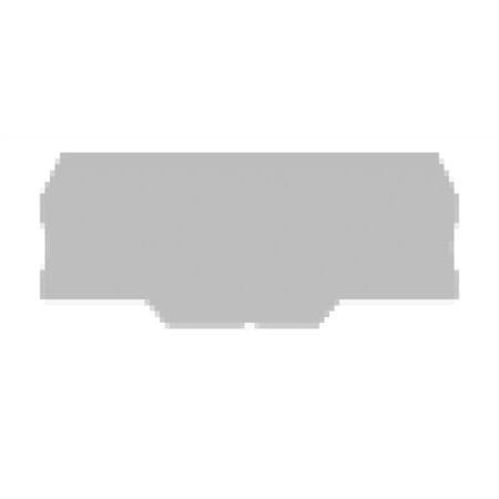 Elmex  End Plate for DST16-1X2, DSMP 16-1x2, Red (Pack of 100)