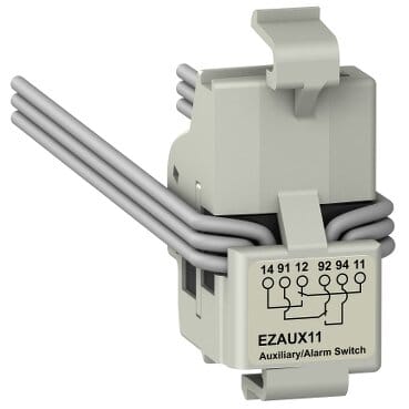 Schneider Make Auxiliary And Alarm Switch Al AX EZC100 EZAUX11d