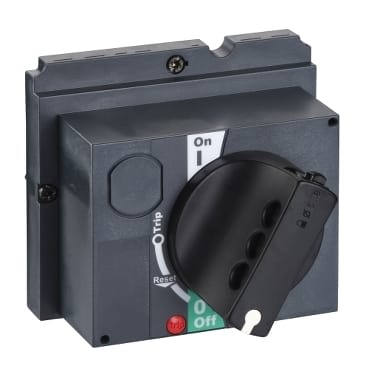Schneider Electric LV429337 Direct Rotary Handle for Compact NSX 100/160/250 & EasyPact CVS 100/160/250, Black, IP40