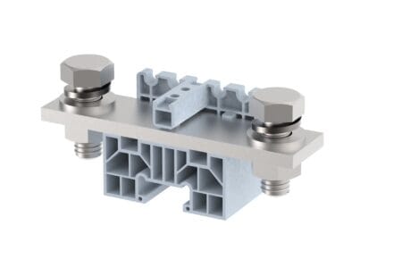 Elmex Make Power Terminals (Panel Mounted), PAT 250, 400 V/250 A/95 sq mm/6 Nm, Grey