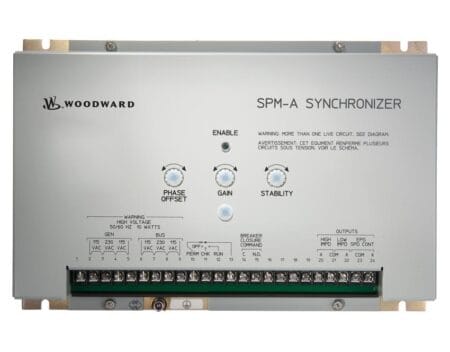 Woodward SPM-A 9907-028 Synchronizer ? Automatic Generator Speed & Phase Matcher, 115/230VAC